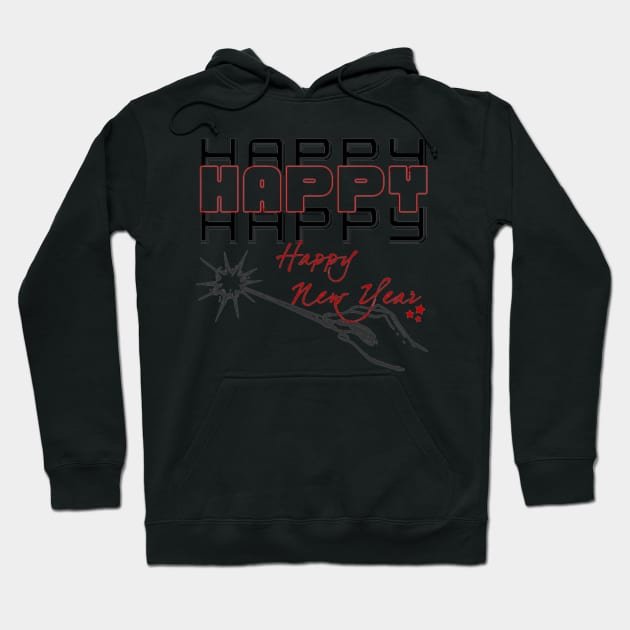 happy new year Hoodie by modo store